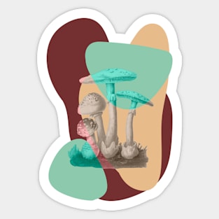 Mushroom Fungis Fall Sticker